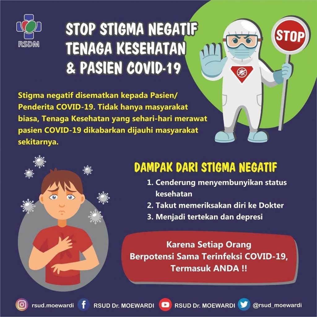 STOP STIGMA NEGATIF Pasien Covid-19
