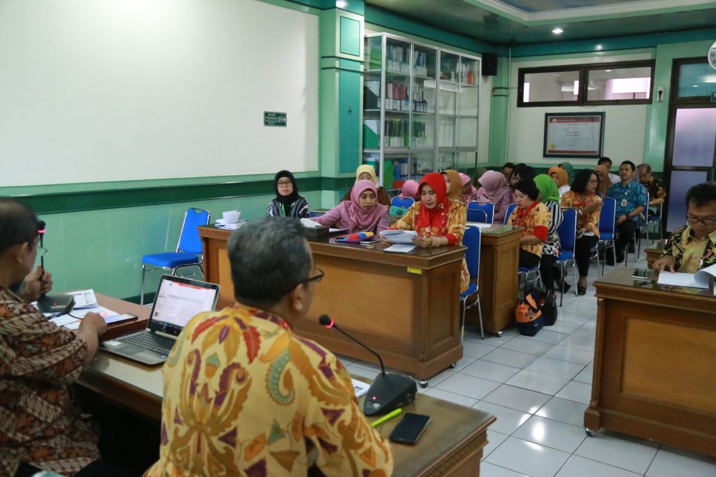 Sosialisasi Pembentukan Tim Reformasi Birokrasi Pada RSUD Dr. Moewardi di Ruang Sido Luhur Gedung Wijaya Kusuma