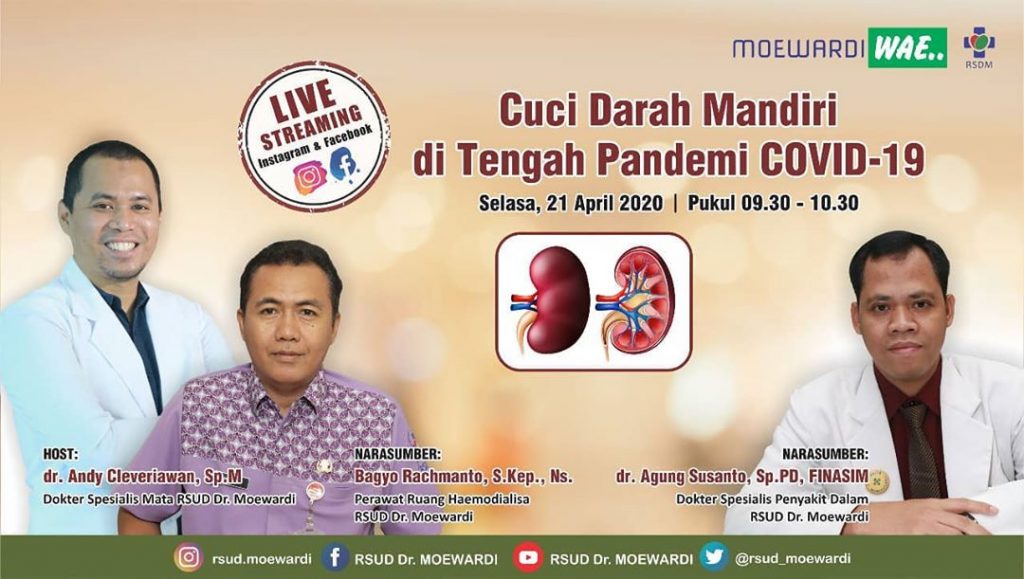 Live Streaming Program Moewardi Wae