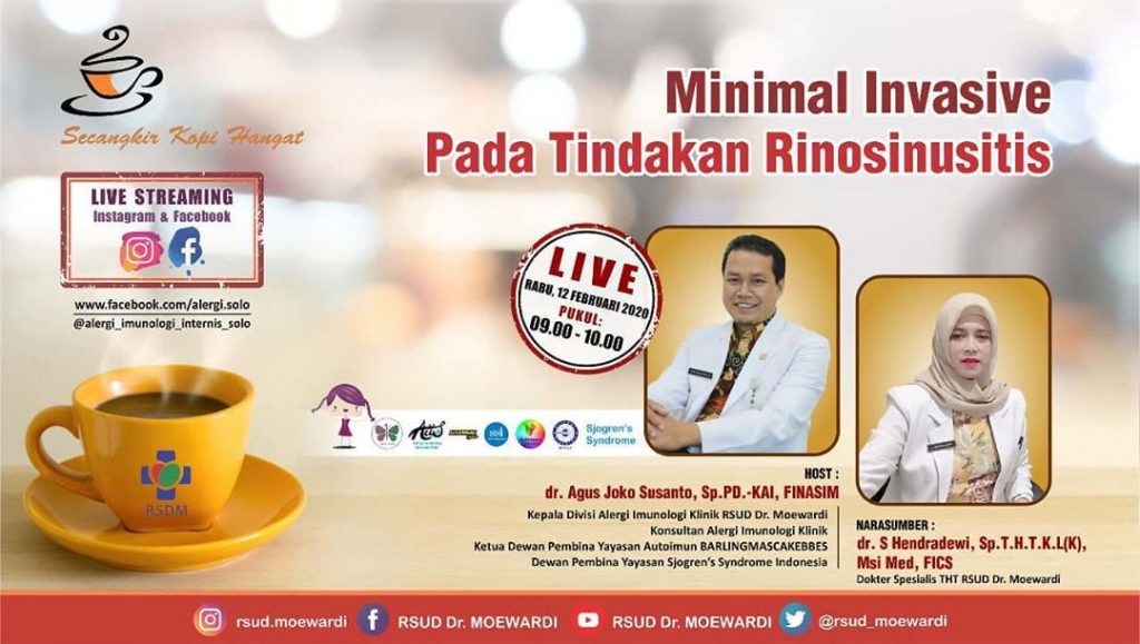 Program Live Streaming Secangkir Kopi Hangat – Rhinosinusitis