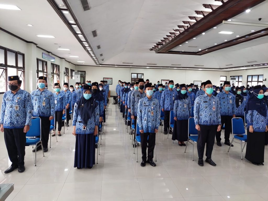 Upaca Pengambilan Sumpah Janji PNS Tahun 2021