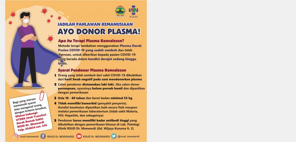 Ayo Donor Plasma!