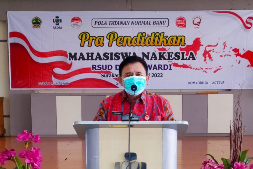 Pra Pendidikan Mahasiswa Nakesla RSUD Dr. Moewardi