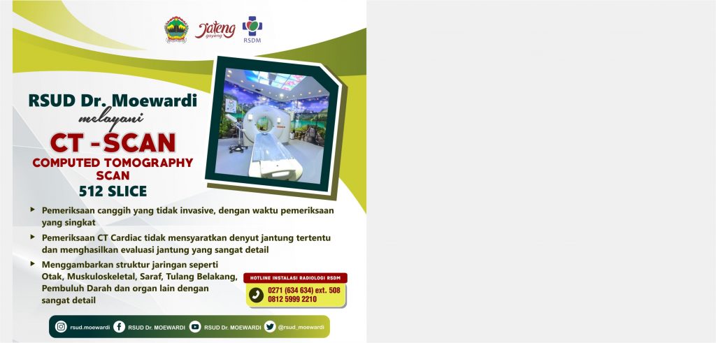 CT-SCAN (Computed Tomography Scan) 512 Slice