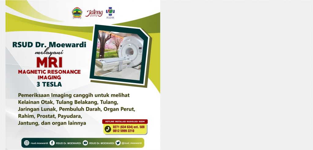 MRI (Magnetic Resonance Imaging) 3 Tesla